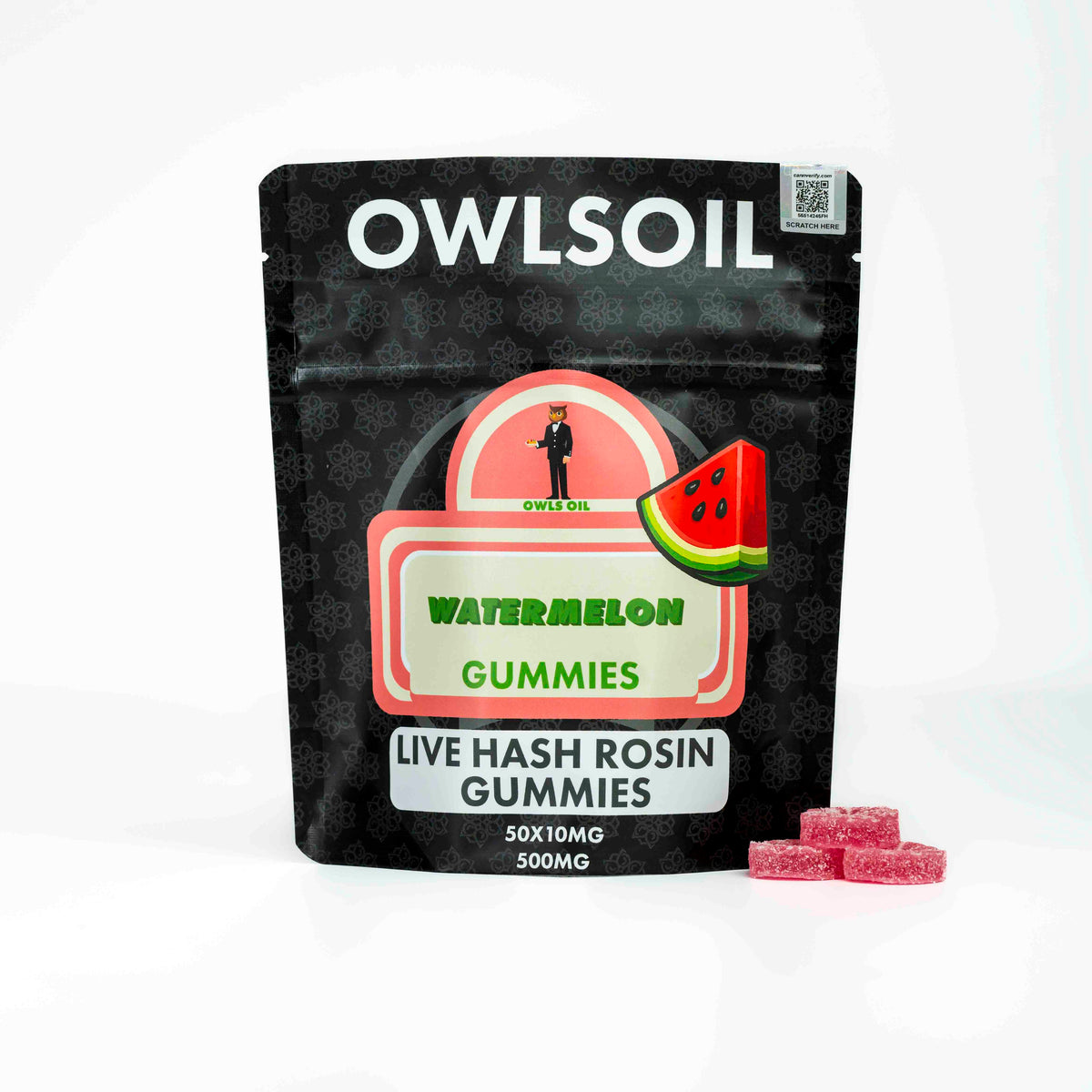 Platinum Live Rosin Gummies – 500mg (50 × 10mg)