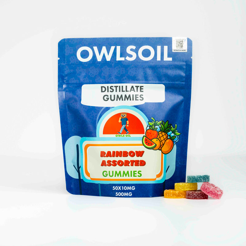 Bonbons gélifiés au distillat doré 10 mg x 50