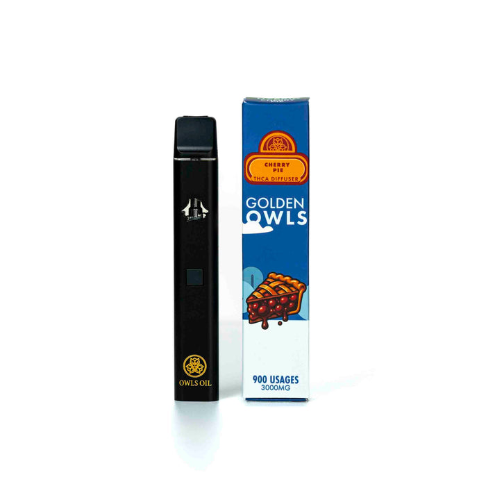 Golden Owls Cherry Pie Vape THCA 3 ml – 3 000 mg