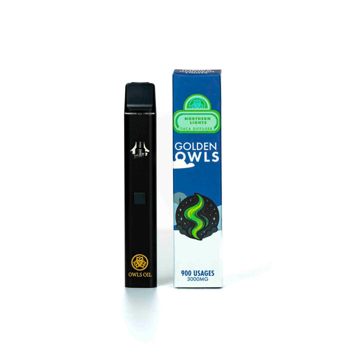 Golden Owls Northern Lights Vape 3 ml THCA – 3000 mg