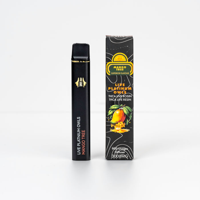 Live Platinum Owls Mango Tree 3ml THCA Vape