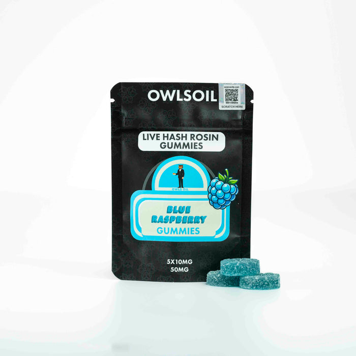 Gommes au Rosin Vivant Platine – 150mg (15 × 10mg)