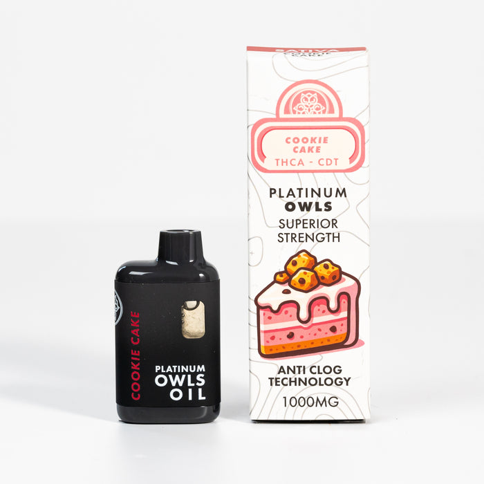 Vape Platinum Owls THCA 1ml – Cookie Cake