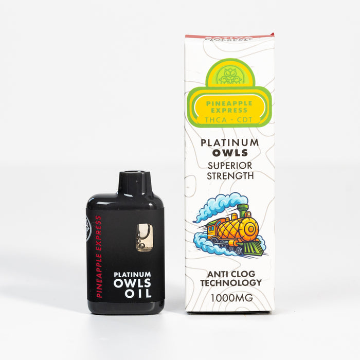 Vape THCA 1 ml Platinum Owls – Pineapple Express