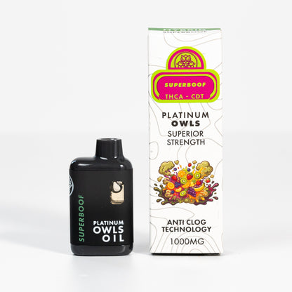 Platinum Owls THCA 1ml Vape – Superboof