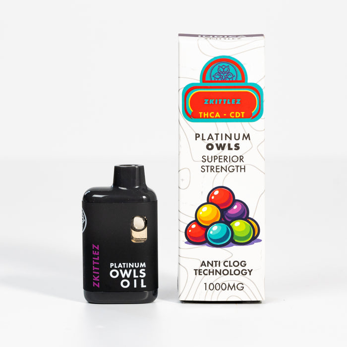 Vape THCA 1ml Platinum Owls – Zkittlez